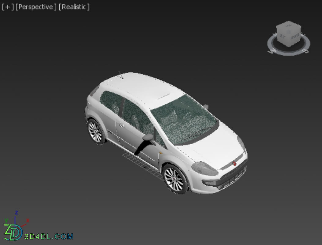 Hum3D Fiat Punto Evo 3 door 2010