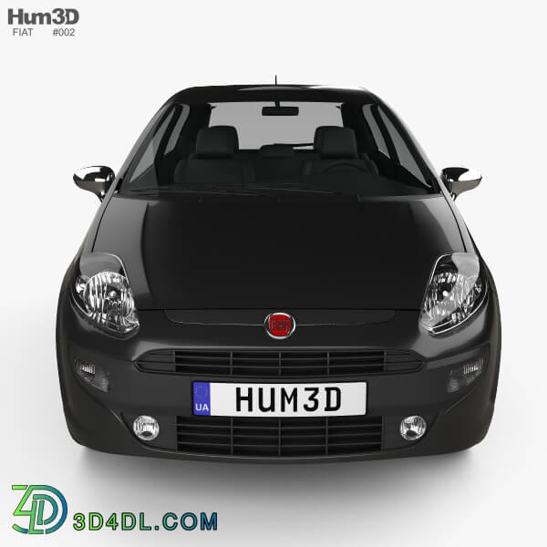 Hum3D Fiat Punto Evo 3 door 2010