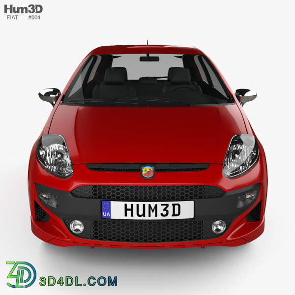 Hum3D Fiat Punto Evo Abarth 2011