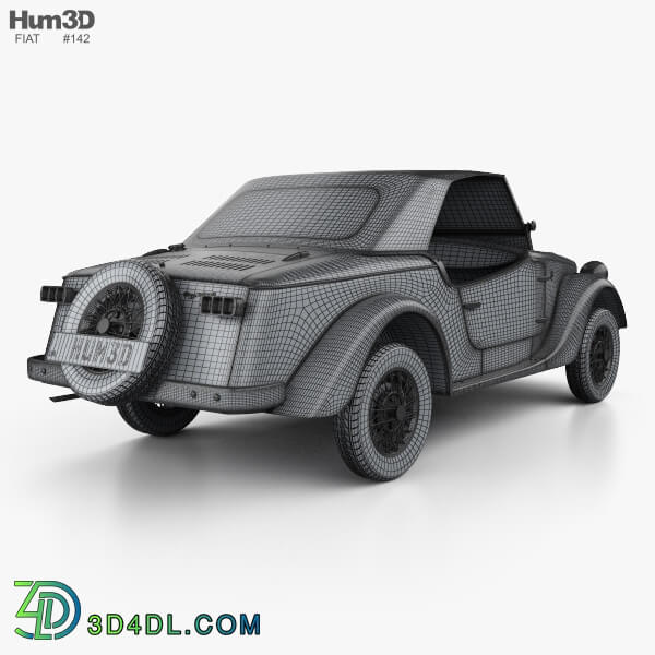 Hum3D Fiat Siata Spring 1968