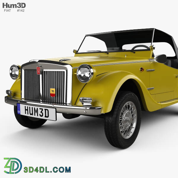 Hum3D Fiat Siata Spring 1968