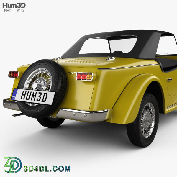 Hum3D Fiat Siata Spring 1968