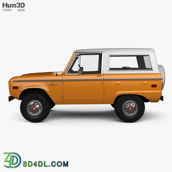 Hum3D Ford Bronco 1975