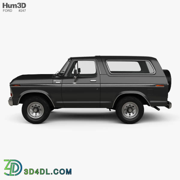 Hum3D Ford Bronco 1978