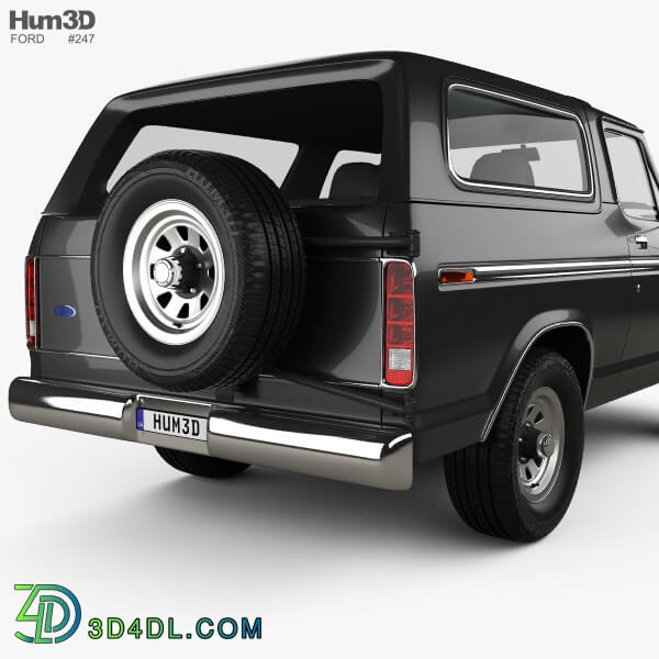 Hum3D Ford Bronco 1978