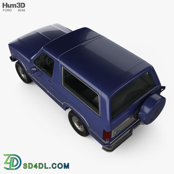 Hum3D Ford Bronco 1982