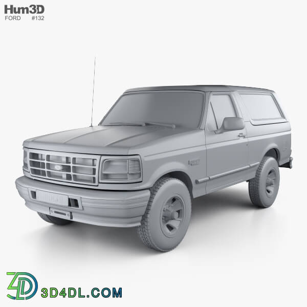 Hum3D Ford Bronco 1992