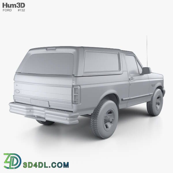 Hum3D Ford Bronco 1992