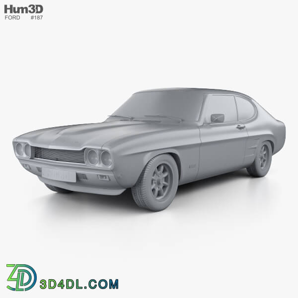 Hum3D Ford Capri RS 2600 1970