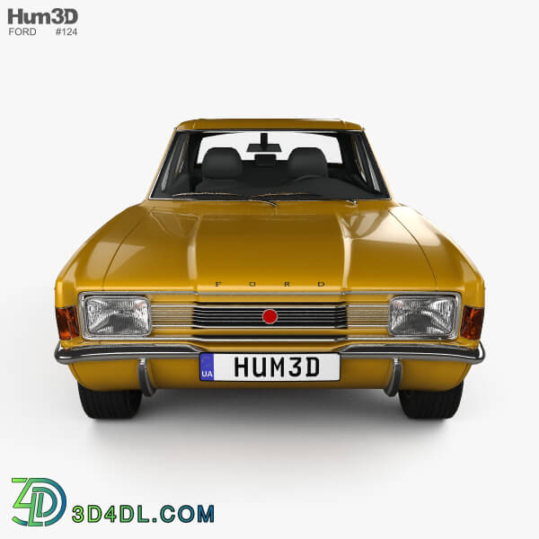 Hum3D Ford Cortina TC Mark III sedan 1970