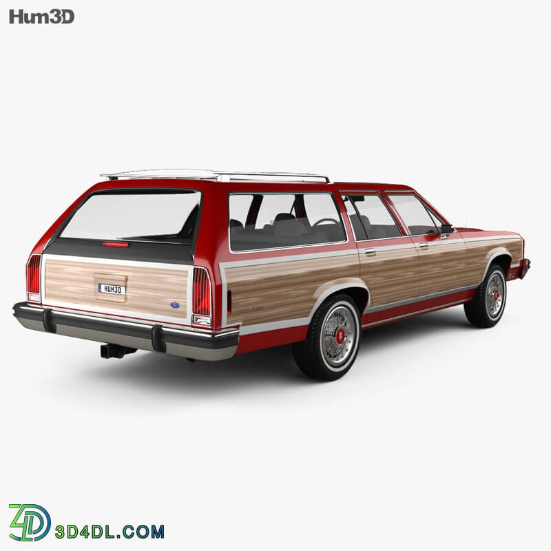 Hum3D Ford Country Squire 1979 1991