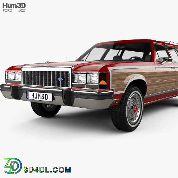 Hum3D Ford Country Squire 1979 1991