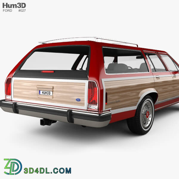 Hum3D Ford Country Squire 1979 1991