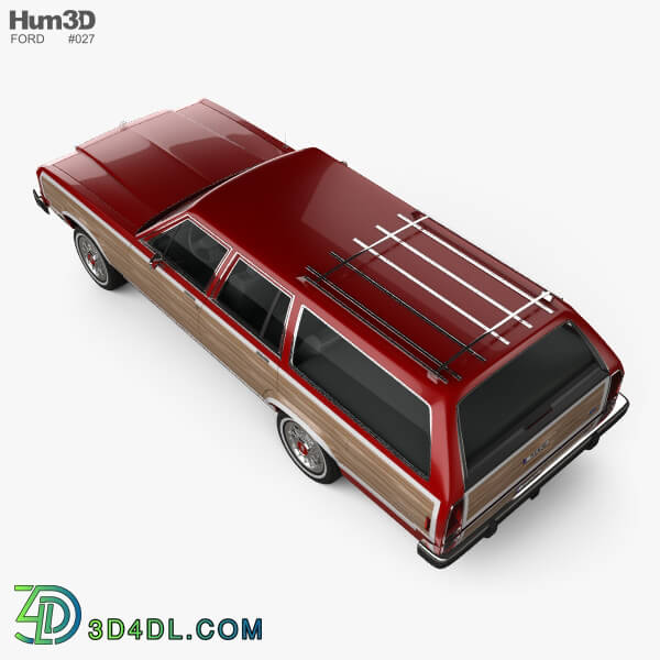 Hum3D Ford Country Squire 1979 1991