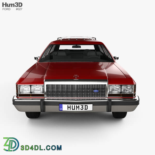 Hum3D Ford Country Squire 1979 1991