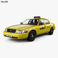 Hum3D Ford Crown Victoria New York Taxi 2005 