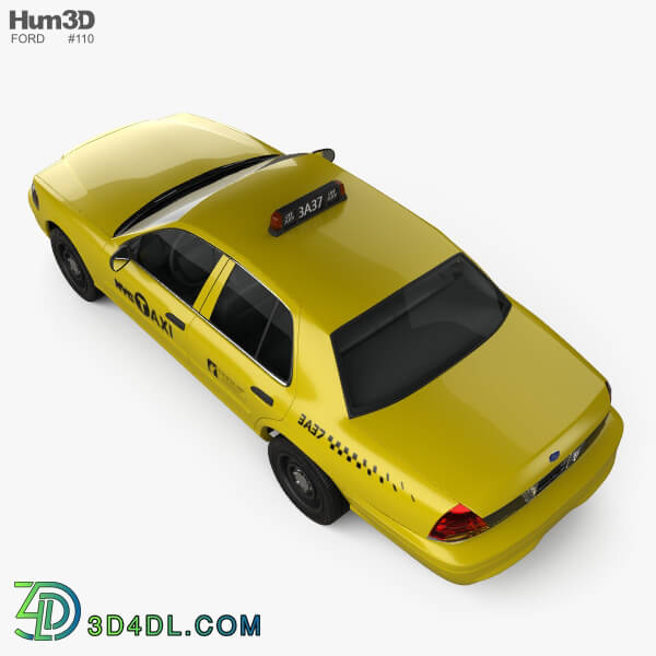 Hum3D Ford Crown Victoria New York Taxi 2005