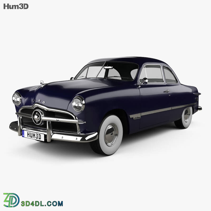 Hum3D Ford Custom Club Coupe 1949