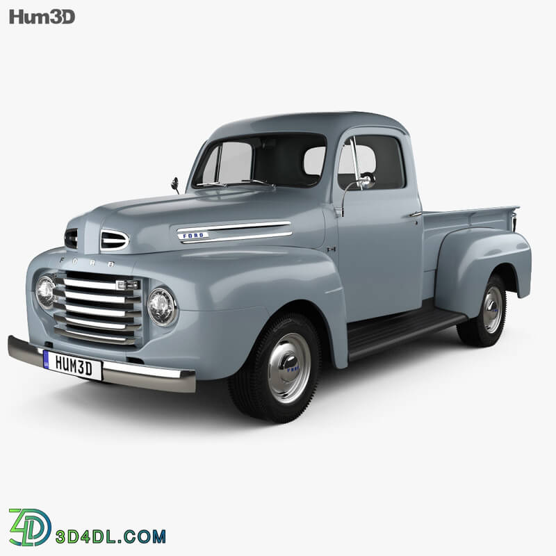 Hum3D Ford F 1 Pickup 1948