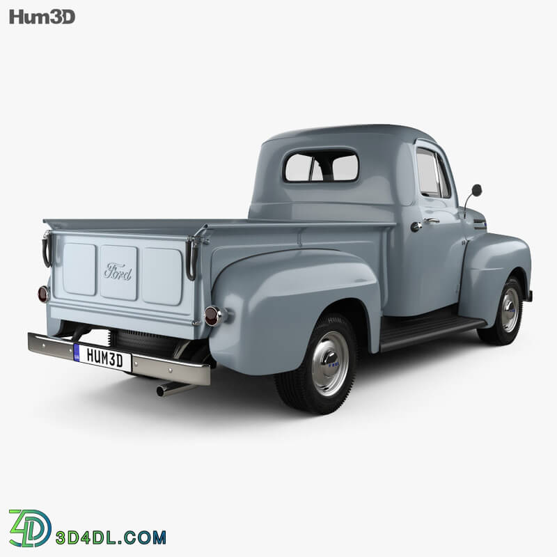 Hum3D Ford F 1 Pickup 1948