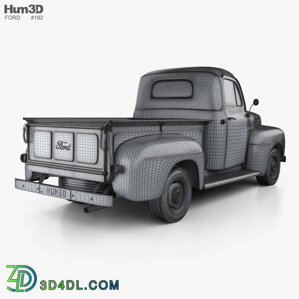 Hum3D Ford F 1 Pickup 1948