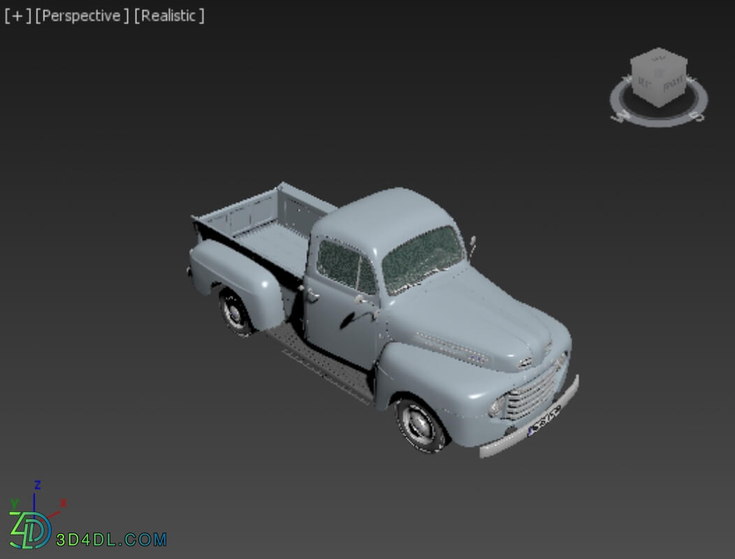 Hum3D Ford F 1 Pickup 1948