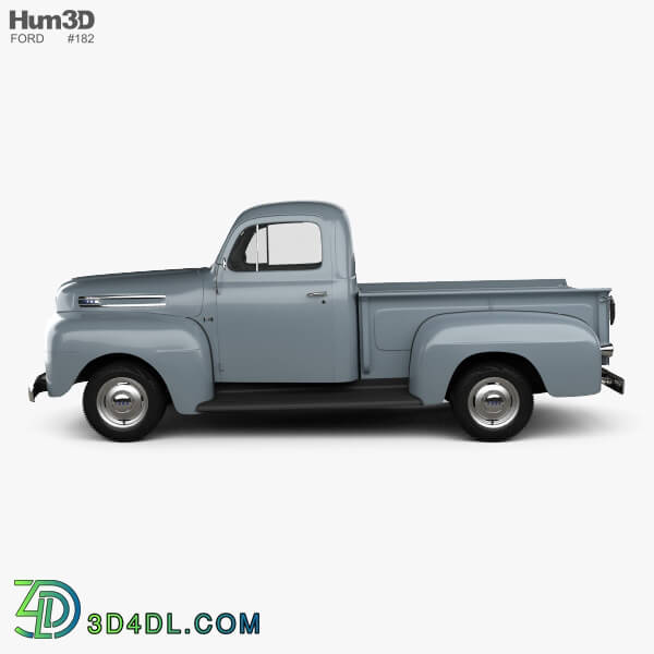 Hum3D Ford F 1 Pickup 1948