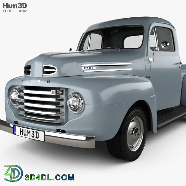 Hum3D Ford F 1 Pickup 1948