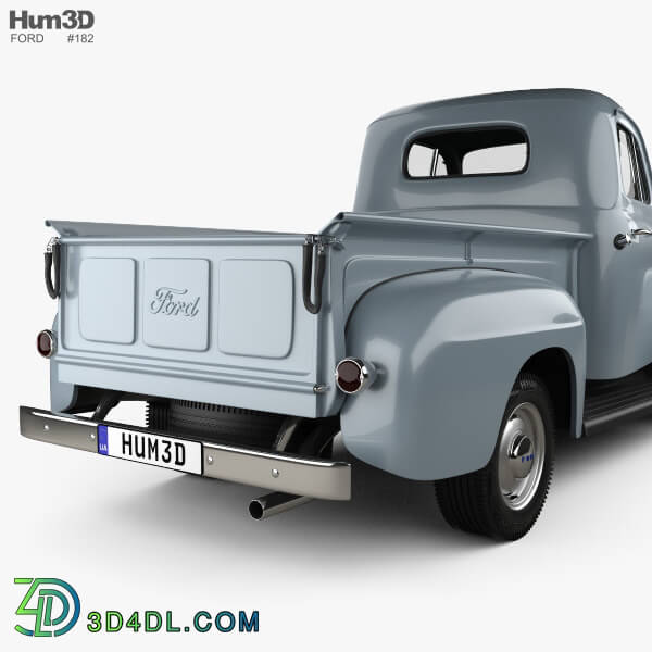 Hum3D Ford F 1 Pickup 1948