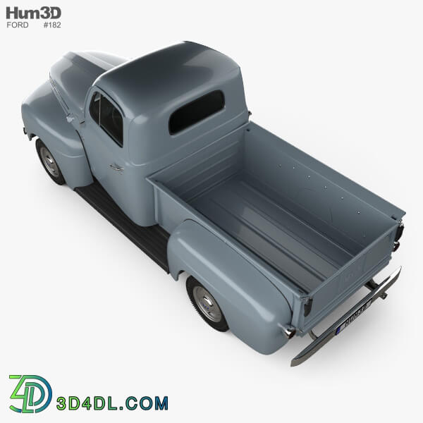 Hum3D Ford F 1 Pickup 1948