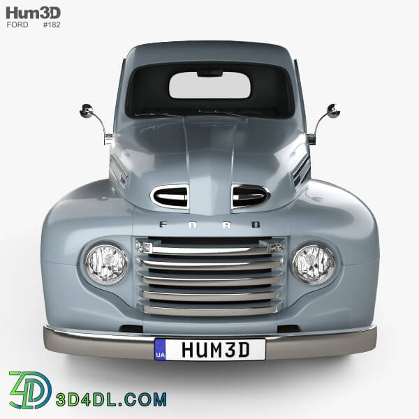 Hum3D Ford F 1 Pickup 1948