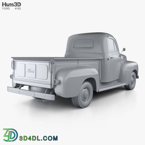 Hum3D Ford F 1 Pickup 1948