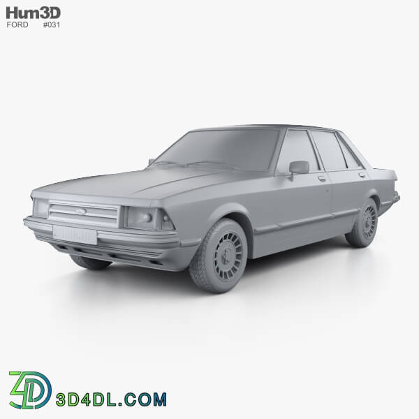 Hum3D Ford Granada Sedan 1982