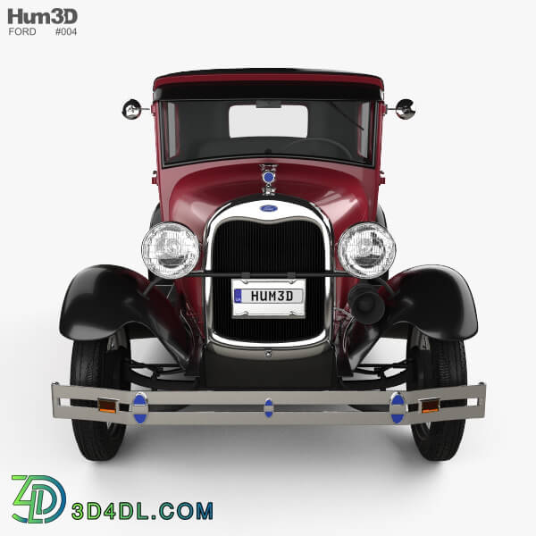 Hum3D Ford Model A Tudor 1929