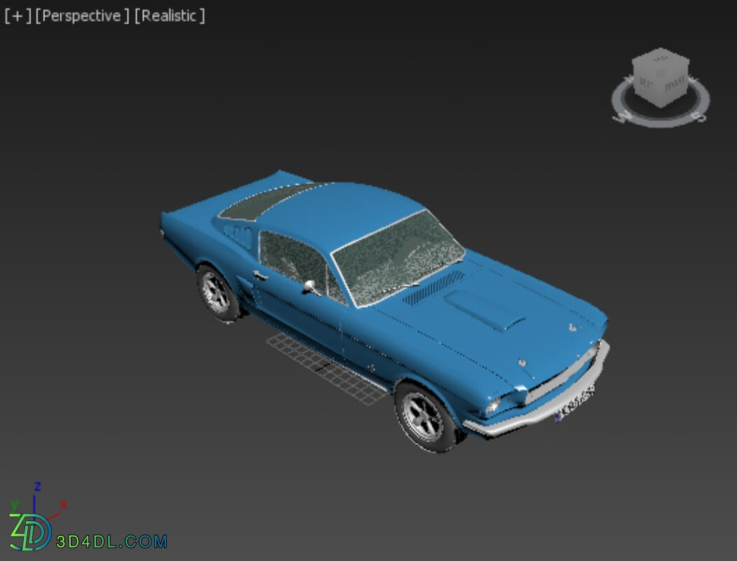 Hum3D Ford Mustang Fastback 1965