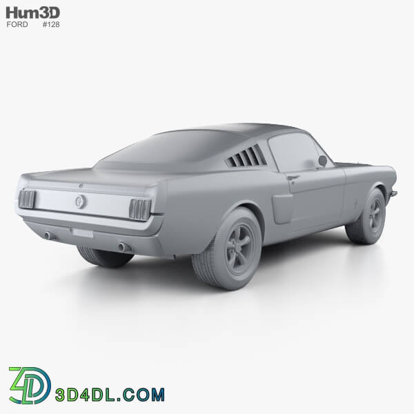 Hum3D Ford Mustang Fastback 1965