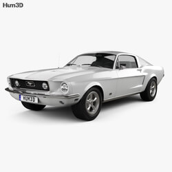 Hum3D Ford Mustang GT 1967 