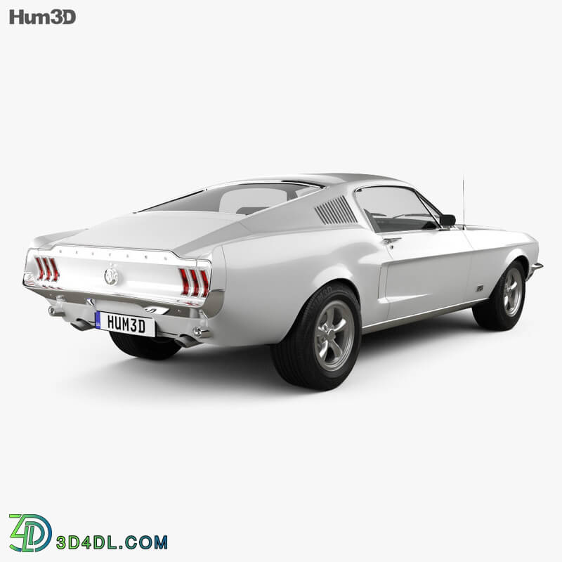 Hum3D Ford Mustang GT 1967