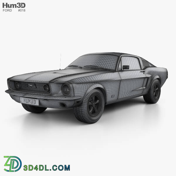 Hum3D Ford Mustang GT 1967