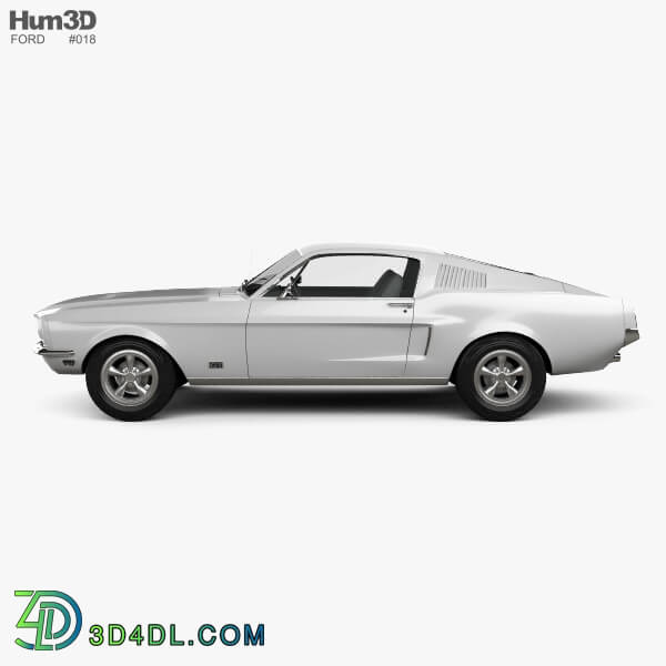 Hum3D Ford Mustang GT 1967