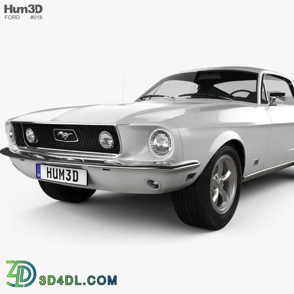 Hum3D Ford Mustang GT 1967