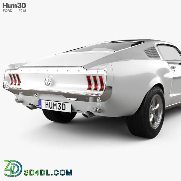 Hum3D Ford Mustang GT 1967