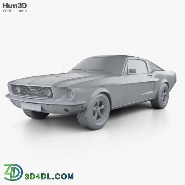 Hum3D Ford Mustang GT 1967