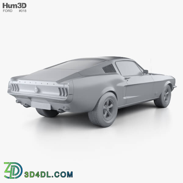 Hum3D Ford Mustang GT 1967