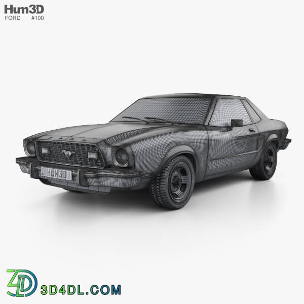 Hum3D Ford Mustang coupe 1974