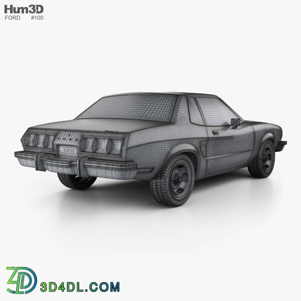 Hum3D Ford Mustang coupe 1974