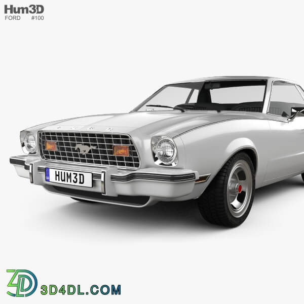 Hum3D Ford Mustang coupe 1974