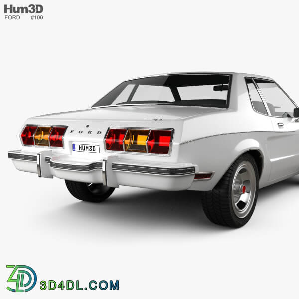 Hum3D Ford Mustang coupe 1974