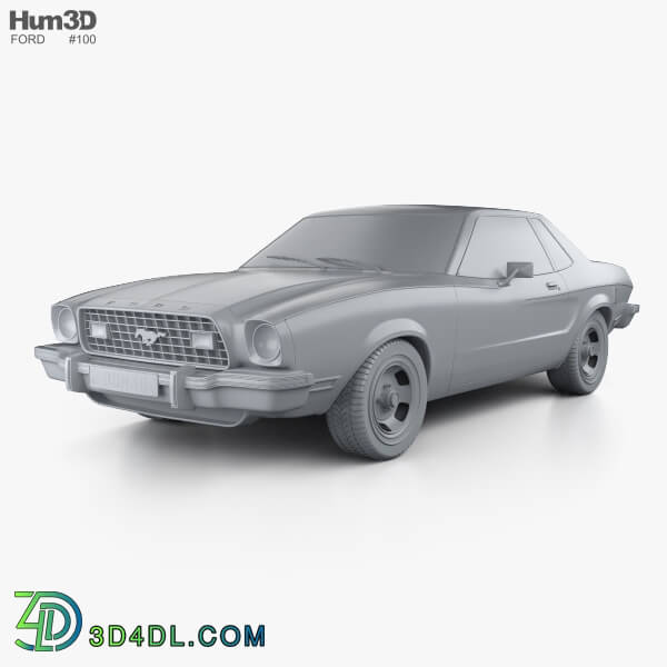 Hum3D Ford Mustang coupe 1974