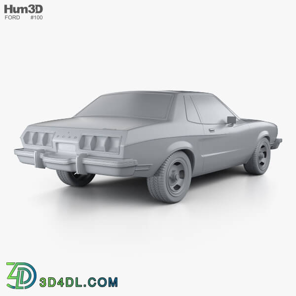 Hum3D Ford Mustang coupe 1974